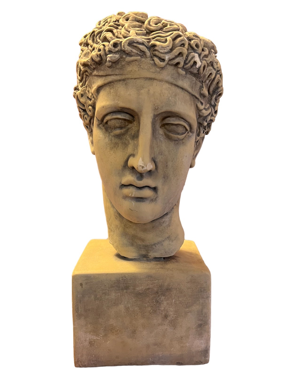 Vintage 1988 Greek Statue Sculpture by Bust HSC Pe Inc.