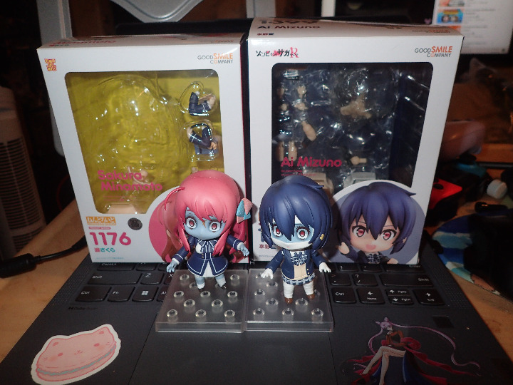 Zombie Land Saga Nendoroid Set Lot of 2 Anime Girl Figure Sakura and Ai