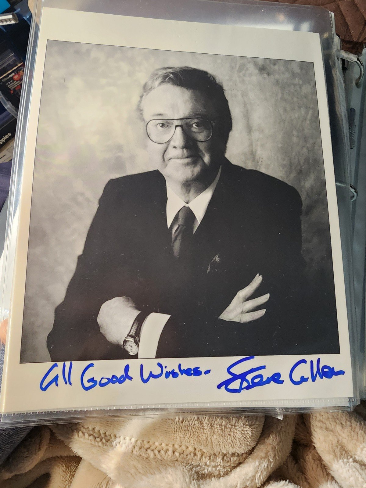 Steve Allen Autographed Signed 8x10 Photo W/COA