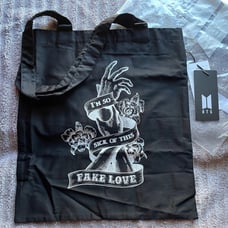 House of BTS Fake Love Tote Bag