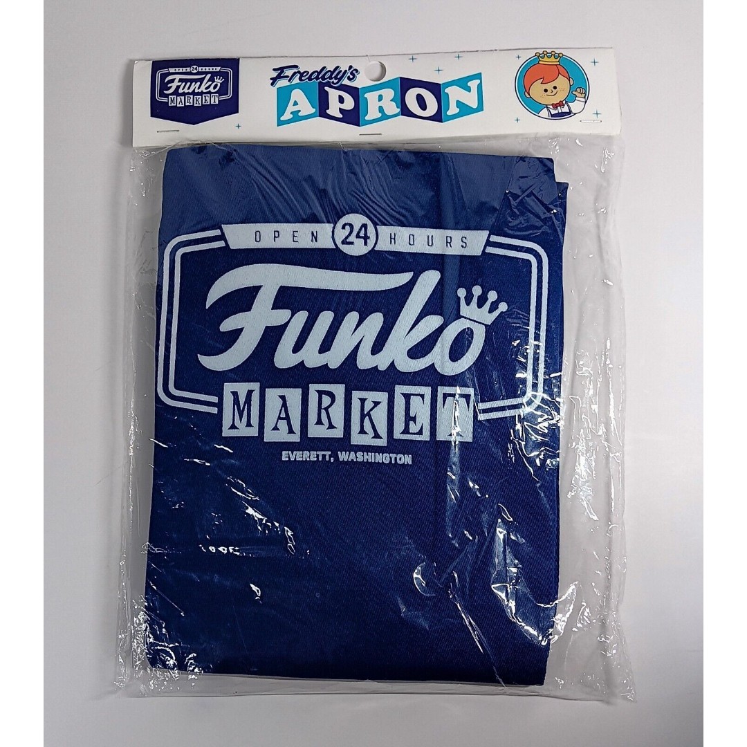 Funko Market Freddys Apron Wonder Con 2020 Exclusive Blue Everett Washington New