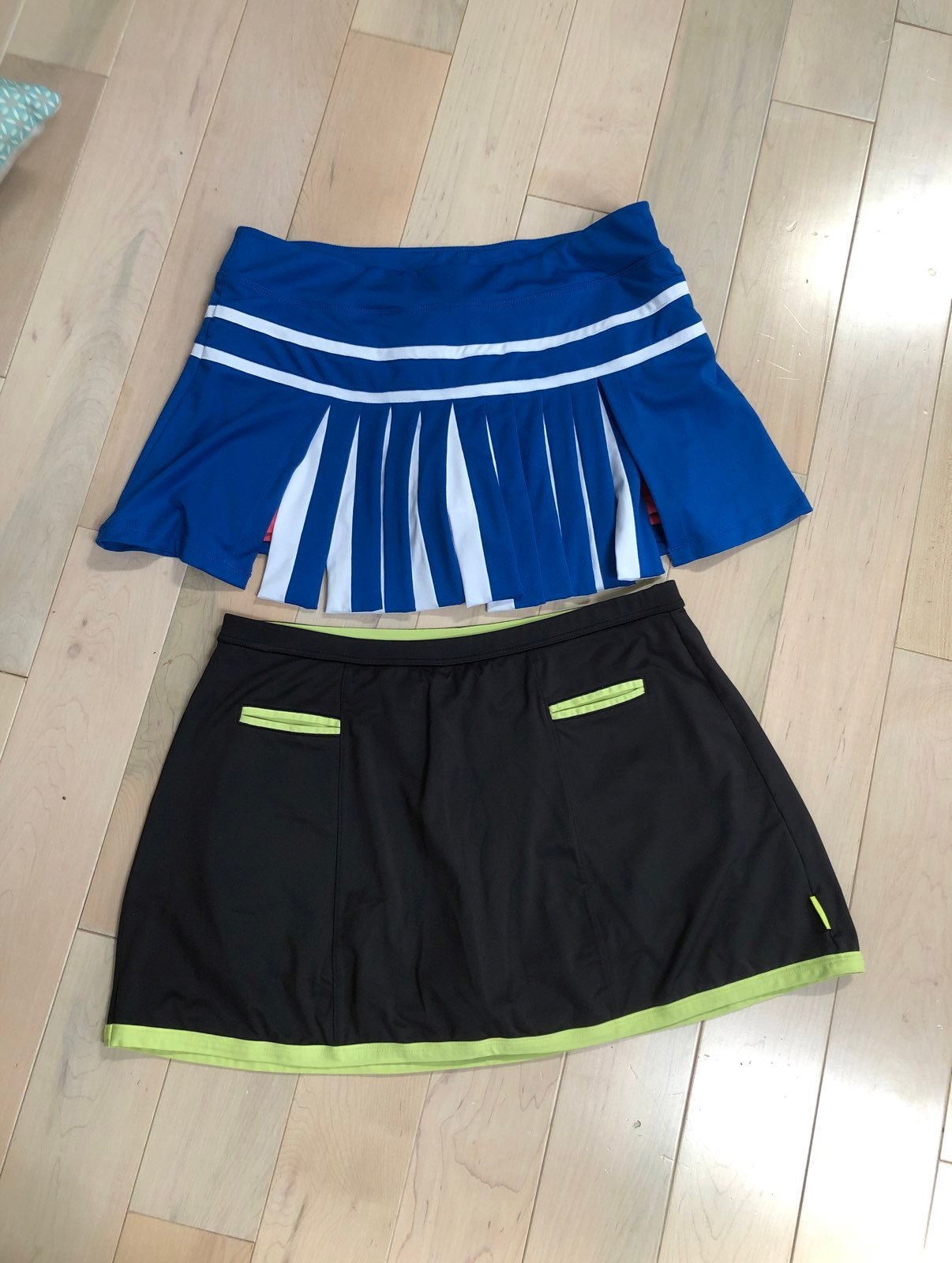 Pure lime Fila women XL golf tennis skort shorts