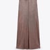 ZARA SPARKLY DRAPED SKIRT
