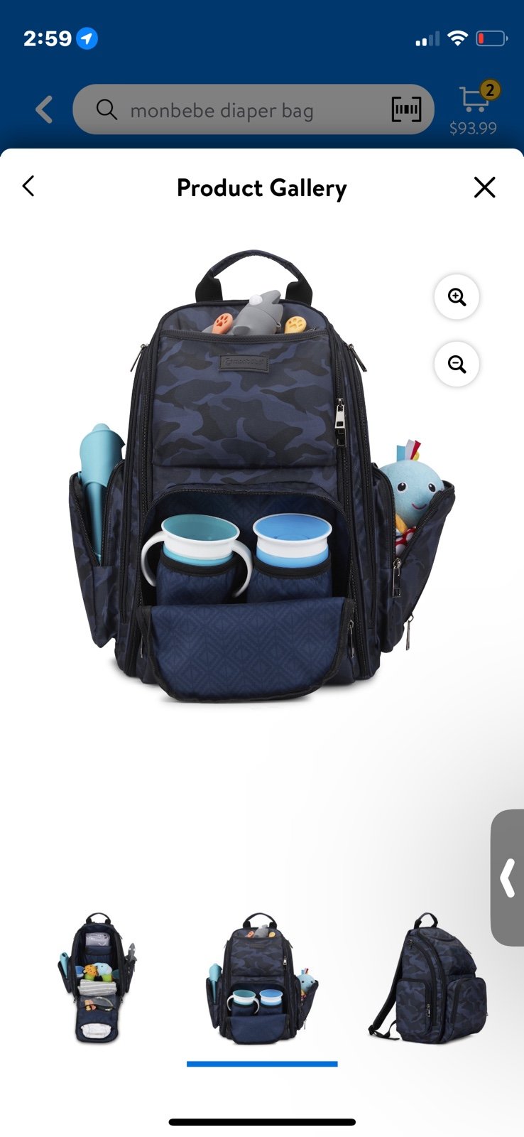 Monbebe Metro Diaper Bag