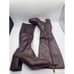 Franco Sarto Tribute Women's Faux Leather Square Toe Knee High Boots Size 9 NIB