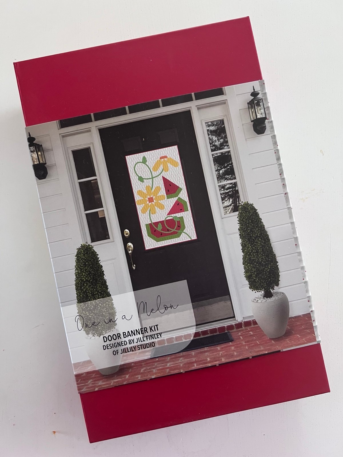 Once in A melon door banner quilt kit