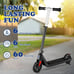 1pc 120W Electric Scooter For Kids Ages 6-14, 10 Mph & 6 Miles, Adjustable Heigh