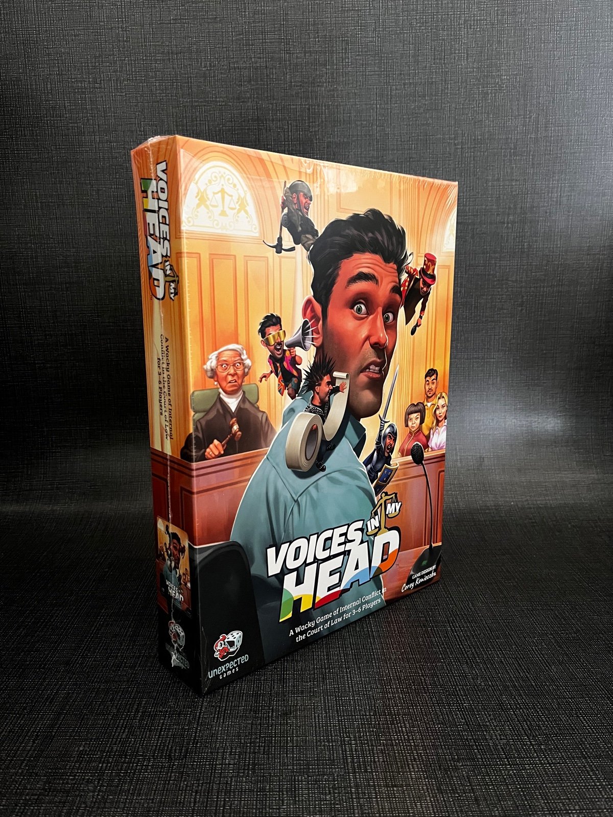 Voices In My Head - A Trial In A Courtroom Themed Game For 3-6 Players