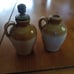 Glazed stoneware jugs prince napoleon