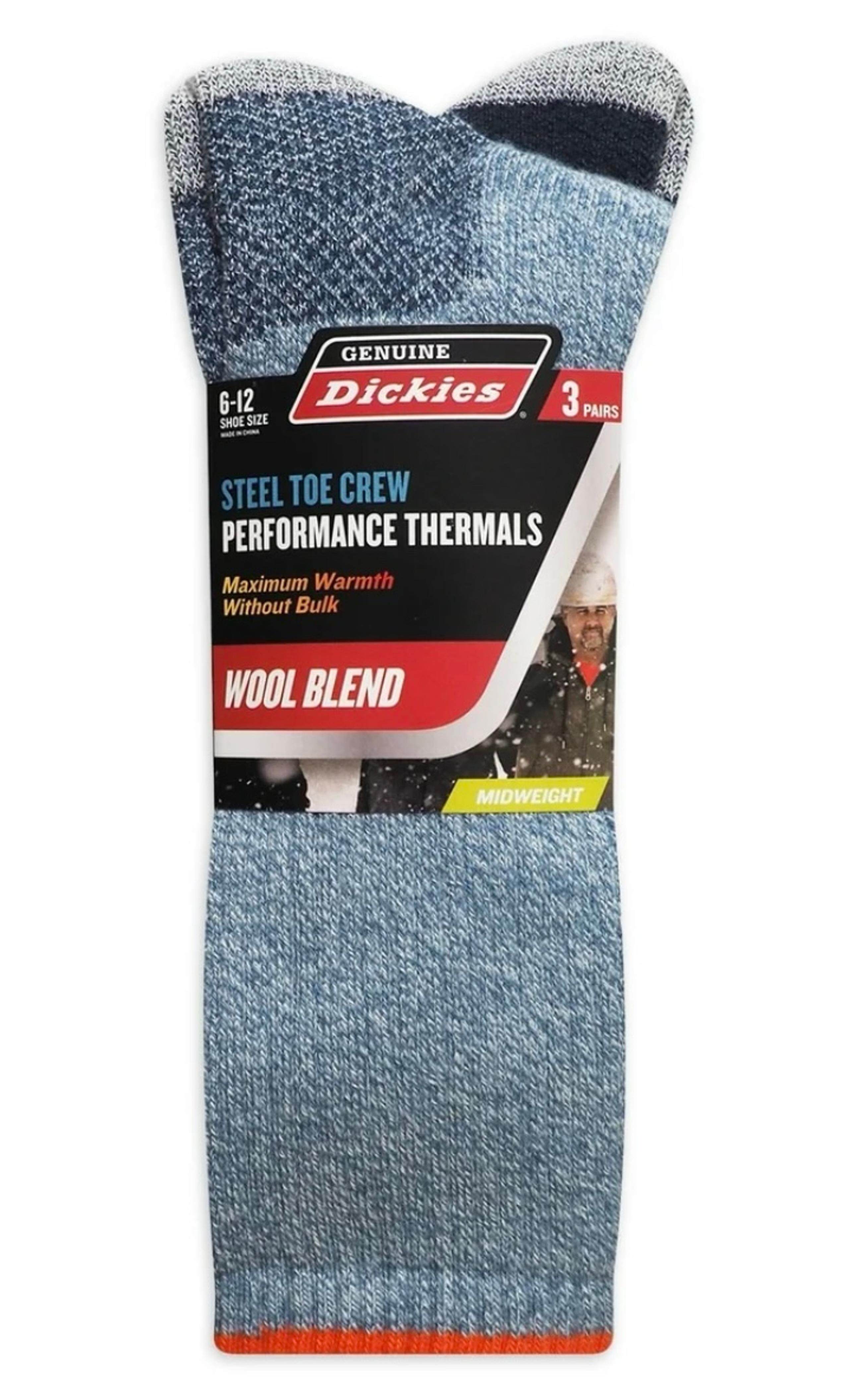 Dickies P3 Midweight Wool Thermal Crew 3pk
