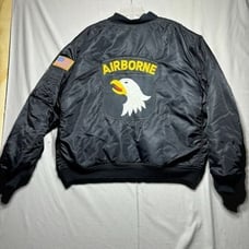 Vintage US Army Airborne Flight Bomber Jacket Men’s XL