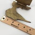 Pair of Antique Brass Bookends Marlin Fish Swordfish Set Gold Tone Heavy