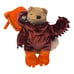 Rare Virginia Tech Hokie Football Mascot 2004 Herrington Teddy Bear in Costume
