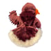 Rare Virginia Tech Hokie Football Mascot 2004 Herrington Teddy Bear in Costume