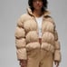 Jordan Women's Puffer Jacket Oversized Fit Repel Synthetic Fill Size Small