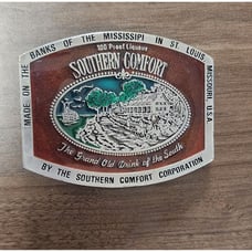 Vintage Southern Comfort Belt Buckle Made in St. Louis Missouri