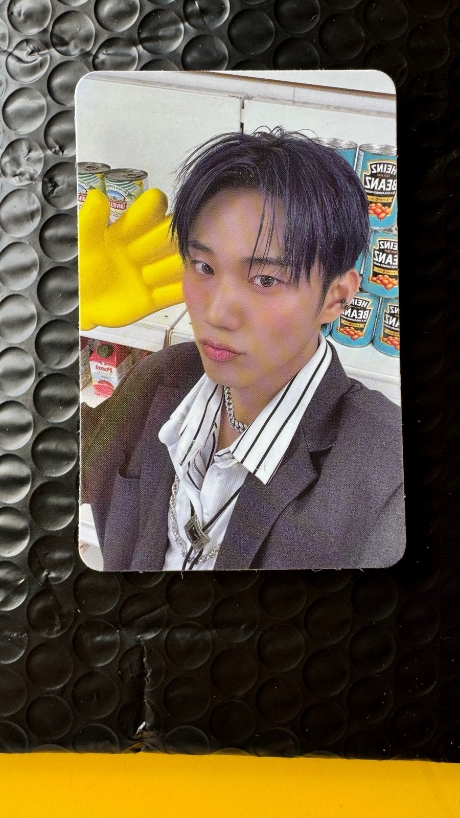 P1Harmony Duh Intak Photocard - Target Exclusive Gold Version Holo PC