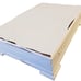 Community Tarnish Free Flatware Chest Box Painted Farmhouse Style Felt Lined