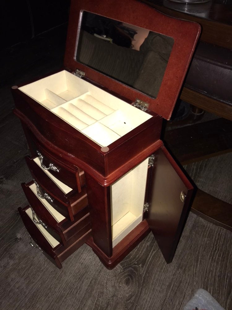 Leather Jewelry Watch Box