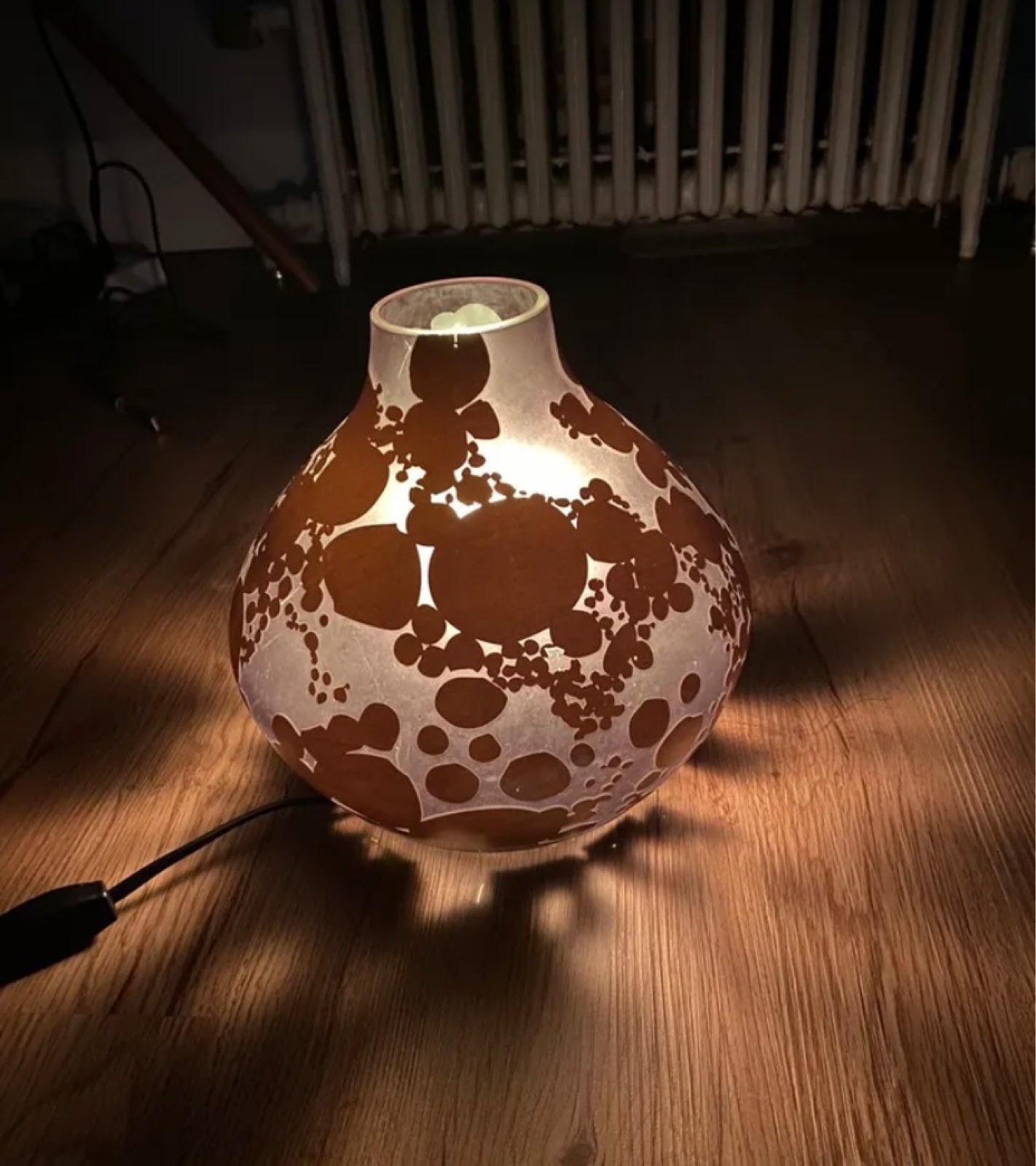 IKEA Black Oval Shape Desk Lamp