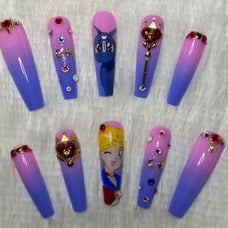 Sailor Moon Press On Nails