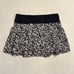 Lululemon Pace Rival Skirt II *4-way Stretch (Tall) Brushed Animal White Black