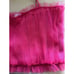 Mango Peitos Tulle Crop Top, Sweetheart Neckline Bright Pink Size Medium