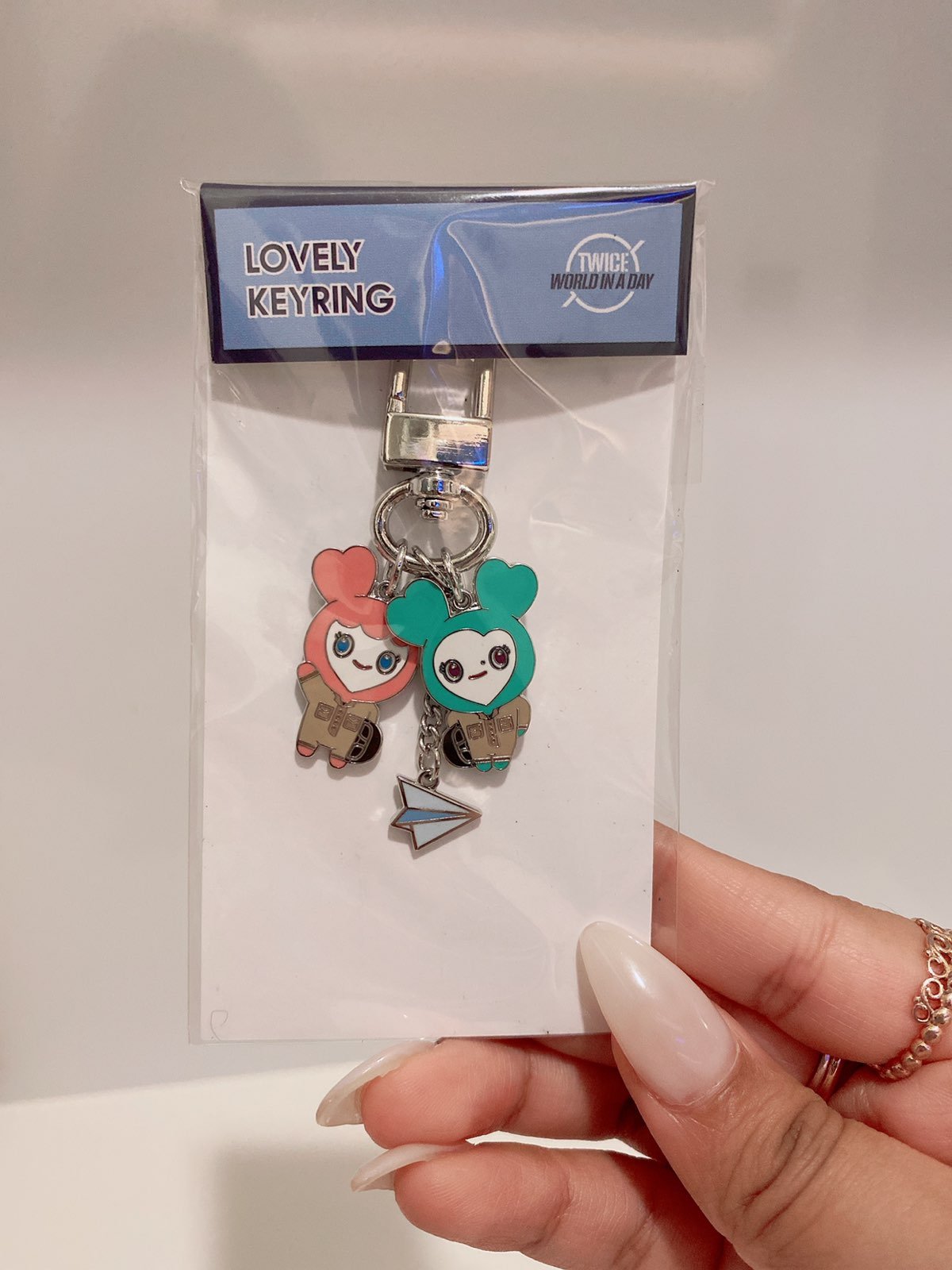TWICE World In A Day Lovely Keyring