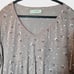 Lucky Brand Womens Floral Print Flowy Boho Tiered Tunic Top Pink Size L NWT