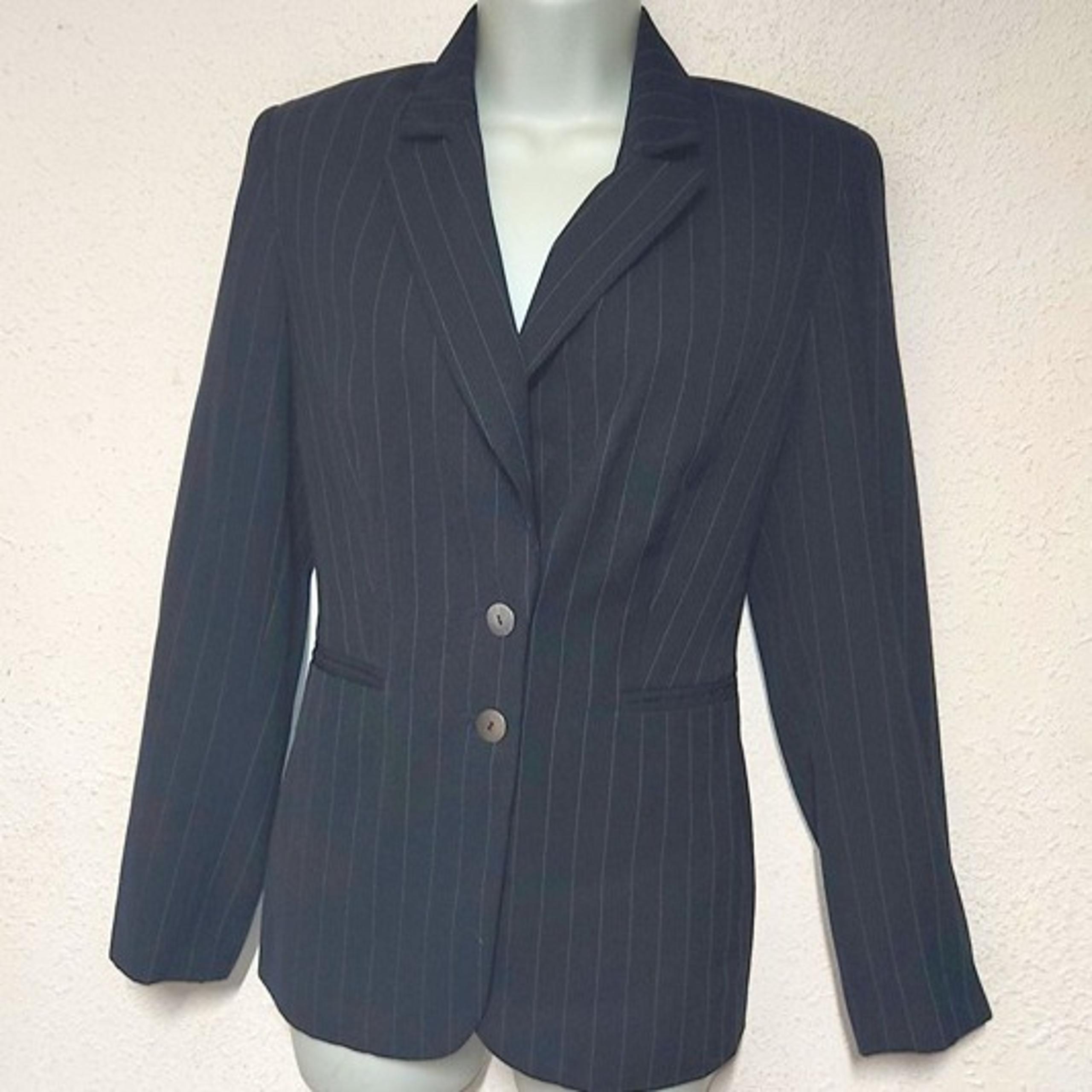 Dress Barn Pinstriped Blazer in size 6/small