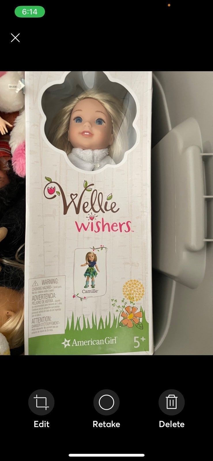 American Girl WellieWishers Camille Doll by American Girl