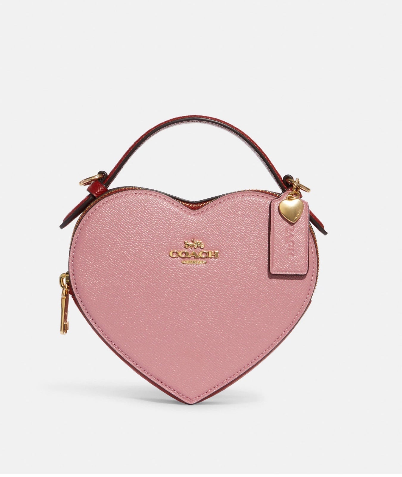Coach Heart Crossbody In Colorblock