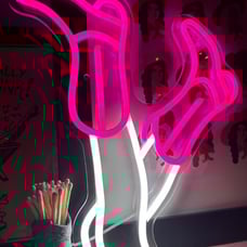 Cowboy Boots Neon Sign, Pink Cowgirl Boots LED Signs Neon Light, 10.2 * 13.3in
