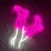 Cowboy Boots Neon Sign, Pink Cowgirl Boots LED Signs Neon Light, 10.2 * 13.3in