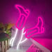 Cowboy Boots Neon Sign, Pink Cowgirl Boots LED Signs Neon Light, 10.2 * 13.3in