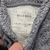 Billy Reid Mens Peacoat Sweater Heather Grey XL Extra Large