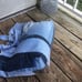 Upcycled Denim Jeans Distressed Handbag