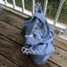 Upcycled Denim Jeans Distressed Handbag