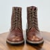 Mens Nisolo Andres All Weather Brown Leather Ankle Dress Boots Size 10 M GUC