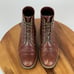 Mens Nisolo Andres All Weather Brown Leather Ankle Dress Boots Size 10 M GUC