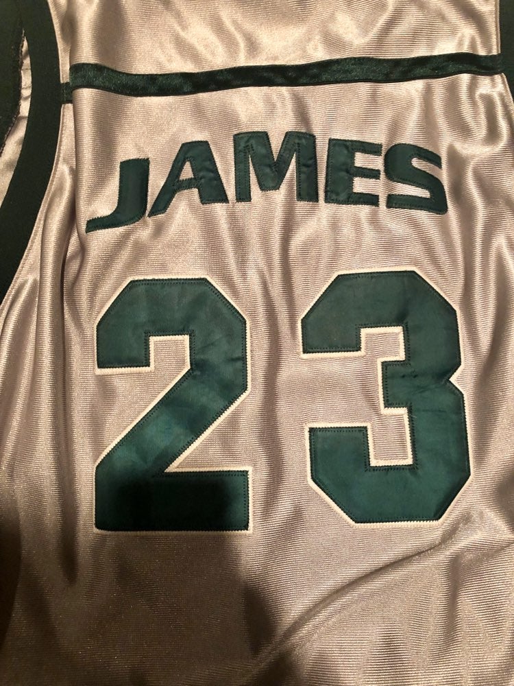 Lebron James HS Jersey, 2XL, worn 1x