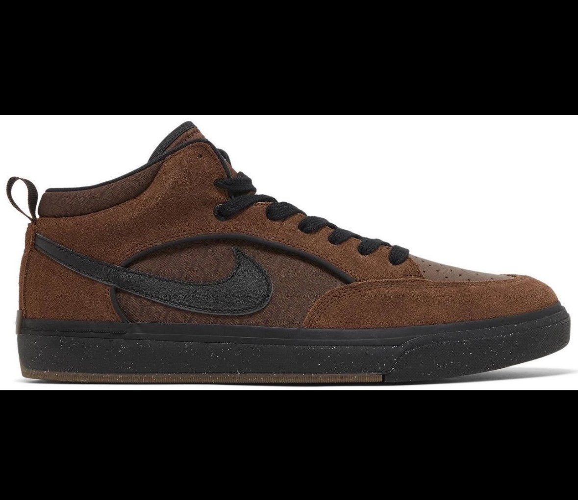 Nike SB React Leo DX4361-200 Cacao Wow and Black Skate Shoes Size 6.5 in Men’s
