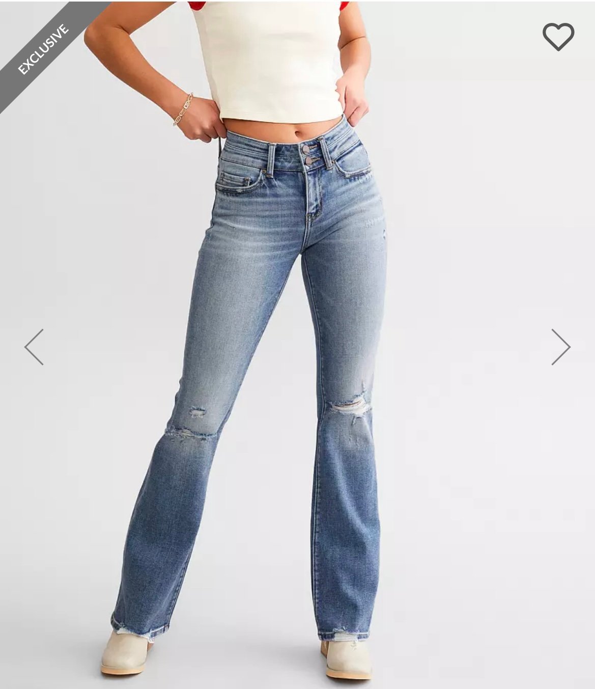 BKE Stella Mid-Rise Boot Stretch Jean