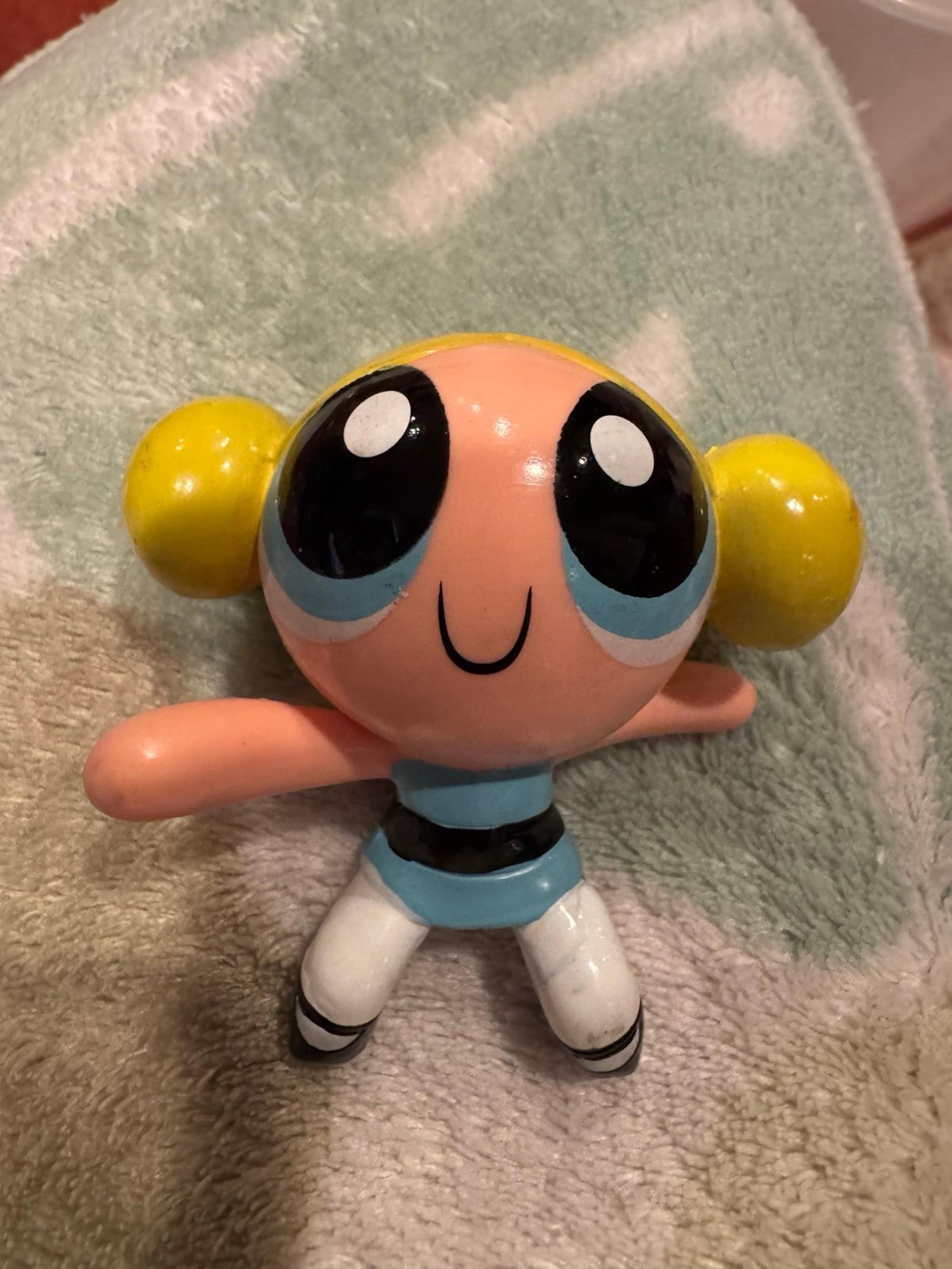 Power Puff Girls Action Figure Bubbles Cartoon Network Applause 2000 Figure