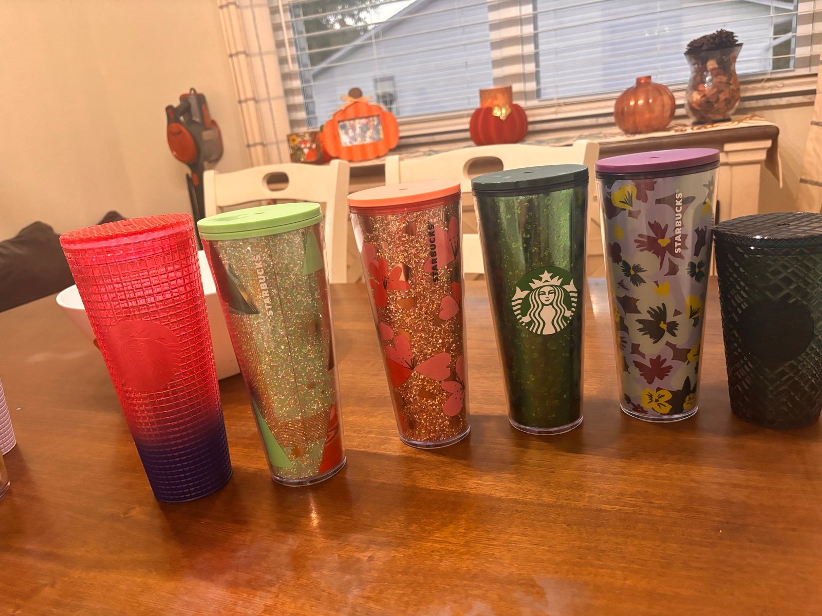 Starbucks tumblers