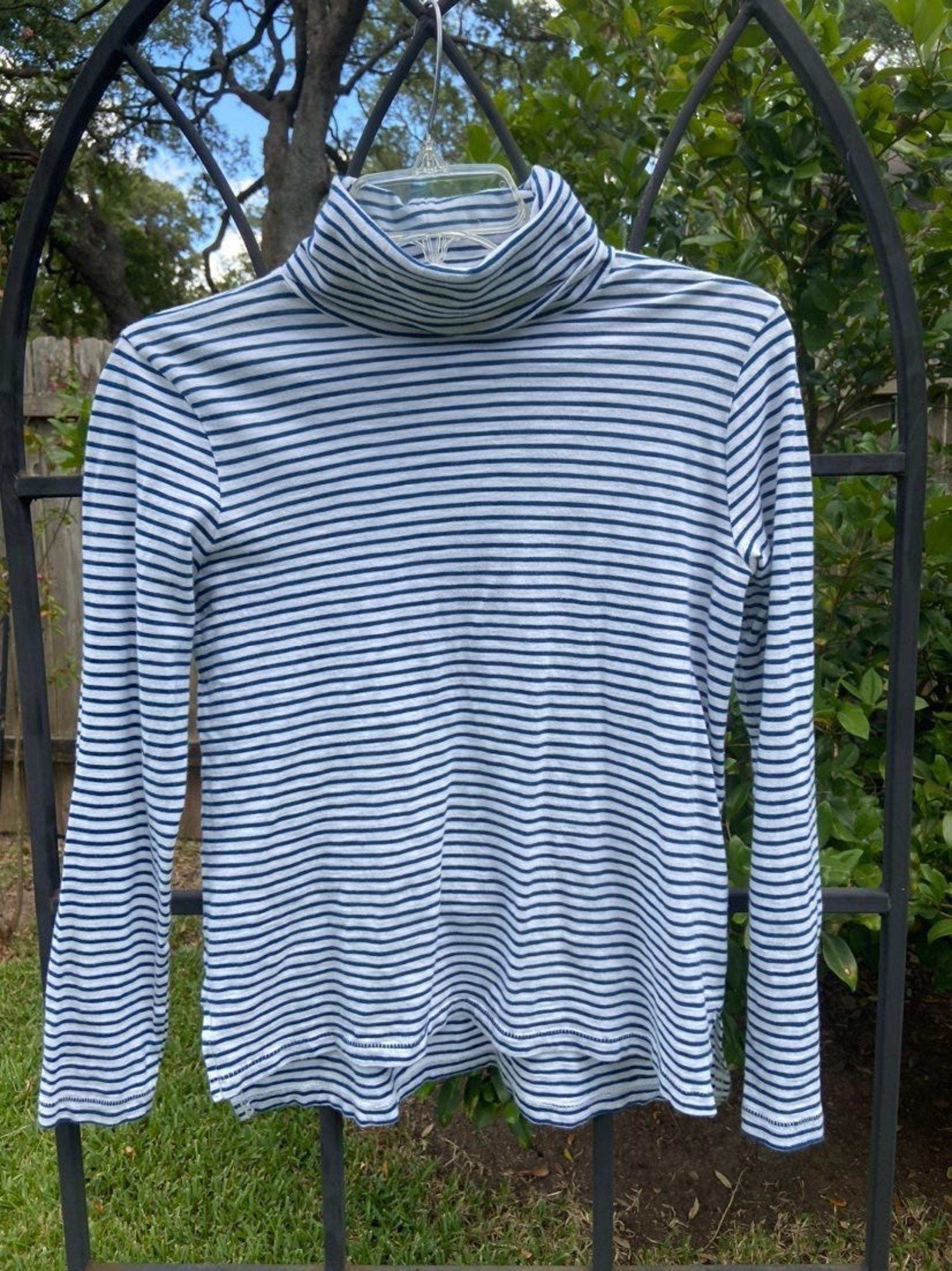 Madewell Striped Turtleneck