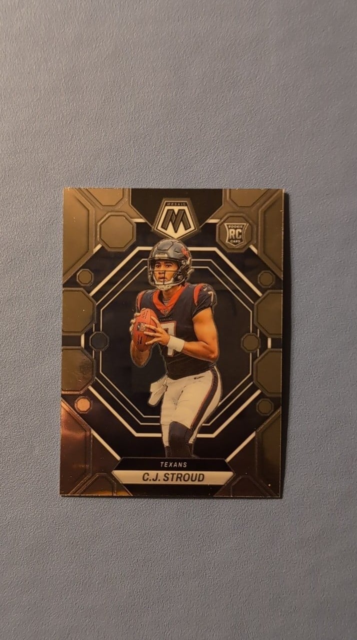 2023 mosaic Cj Stroud ERROR card rookie card