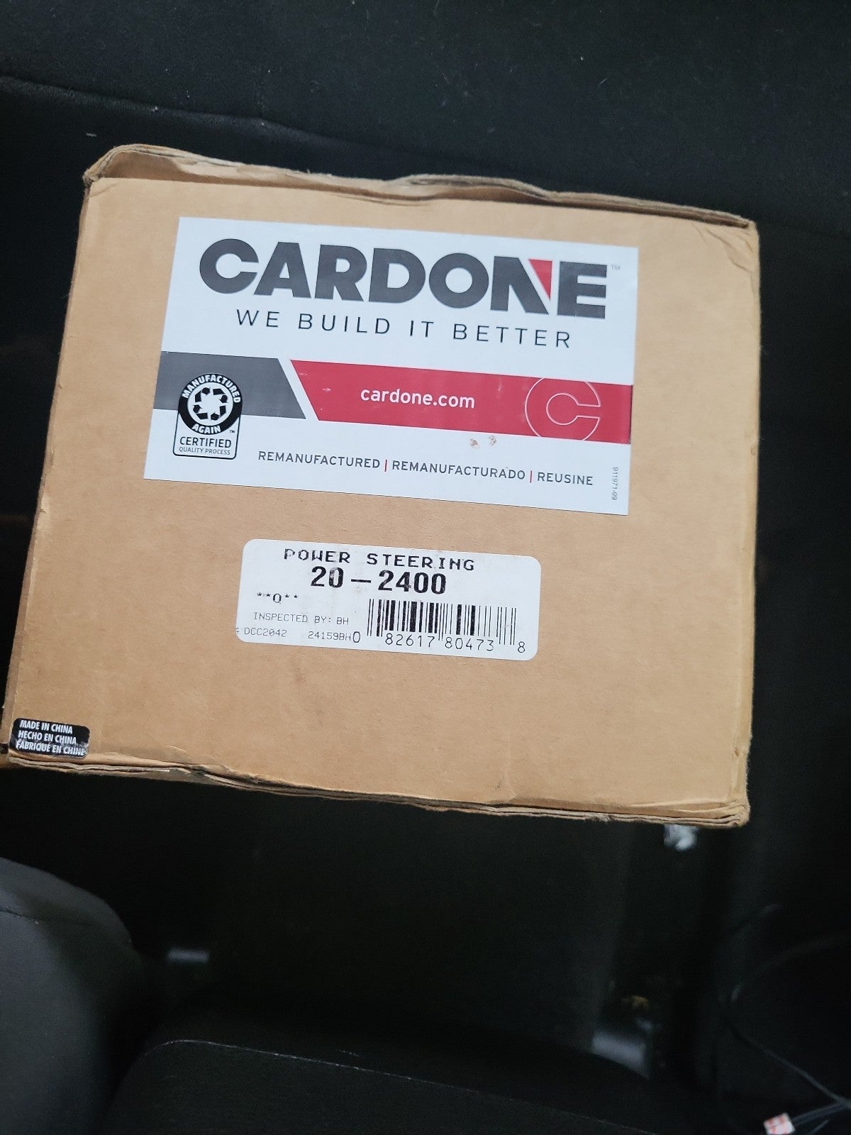 Cardone 20-2400 NEW Power Steering Pump