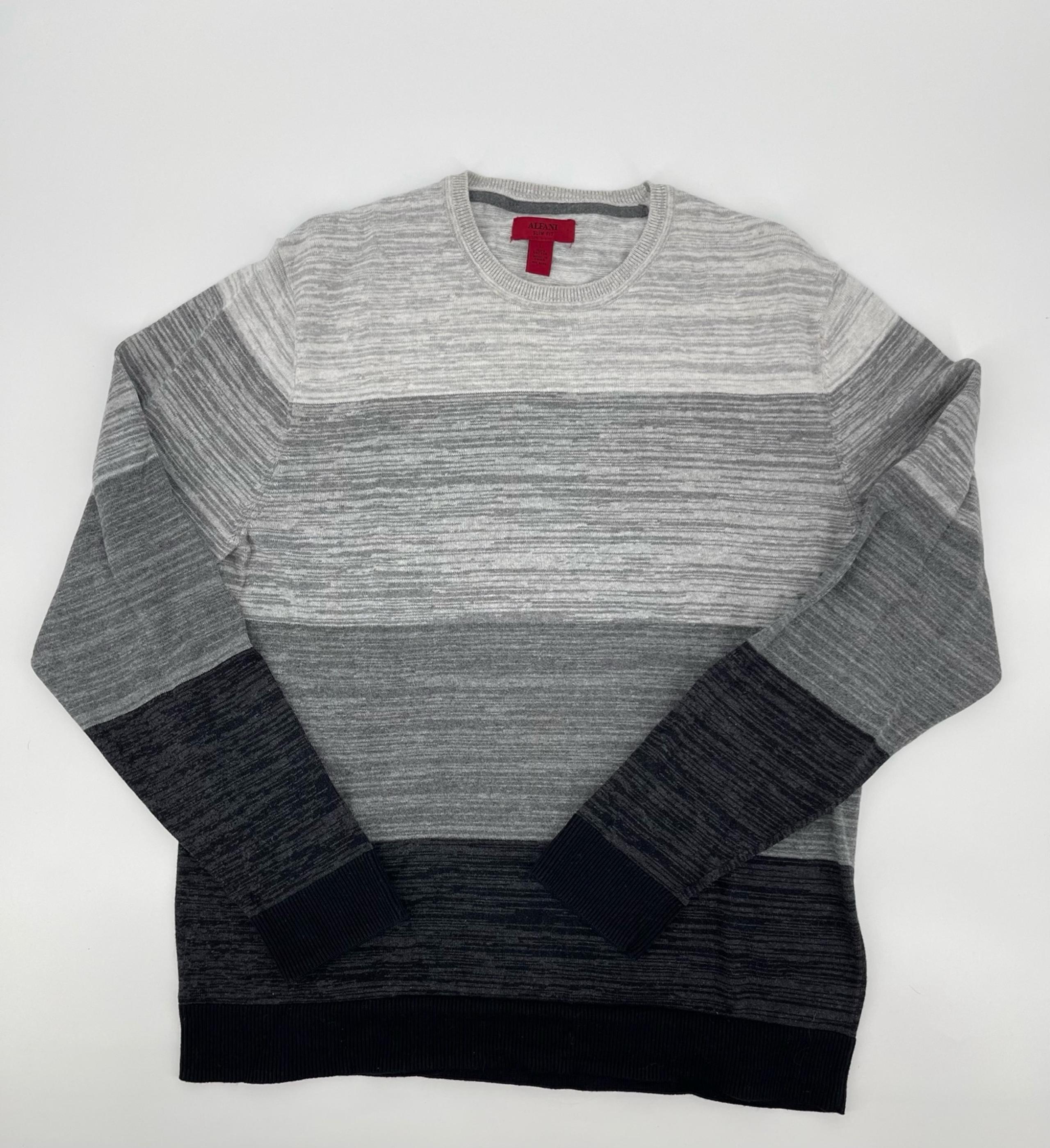 Men’s Alfani Size Large Slim Fit Crew Neck Sweater