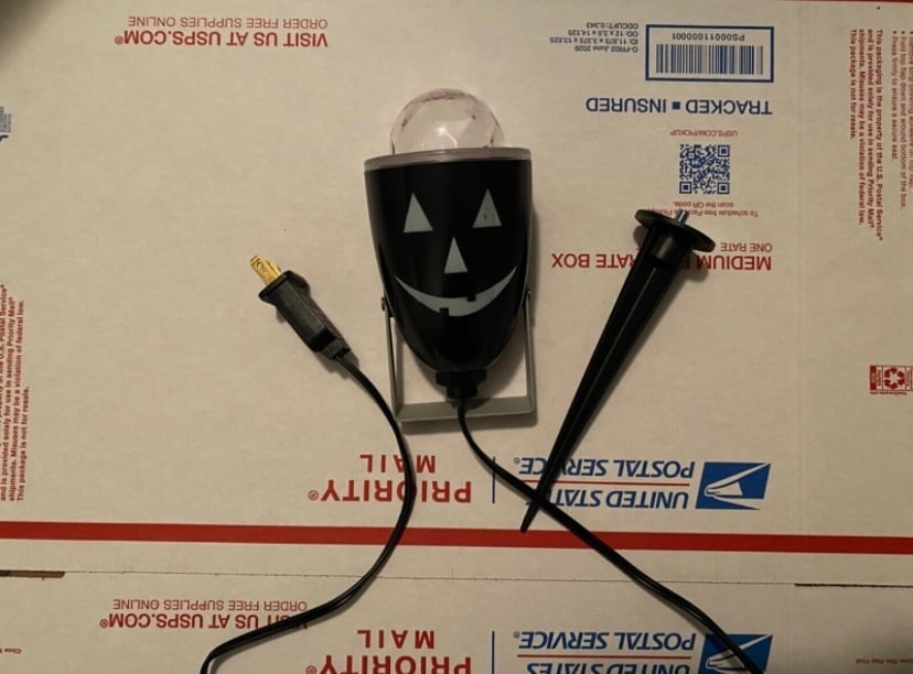 Unused 2023 Spirt Halloween ISE Display Fire and Ice Light, Blue